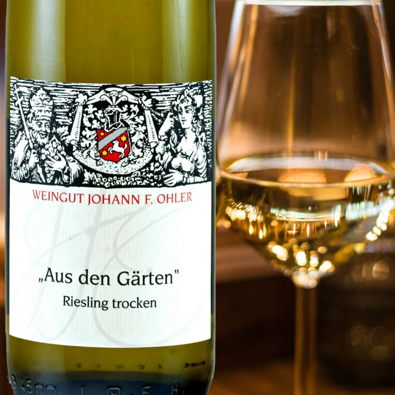 2024 "AUS DEN GÄRTEN" Riesling trocken (bio DE-Öko-039)