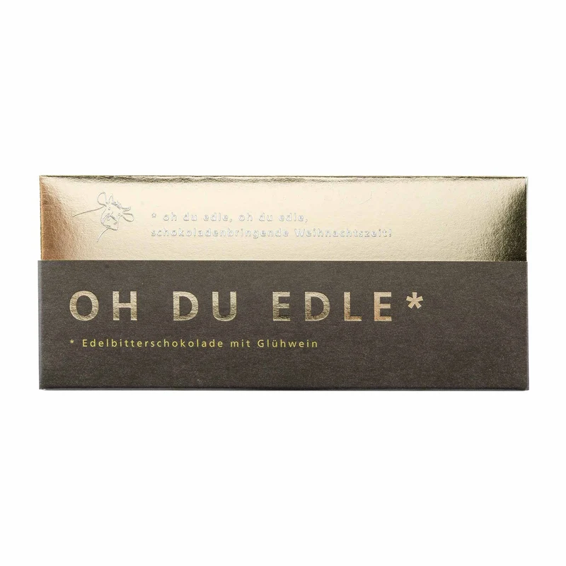 Weihnachtsschokolade mit Glühwein