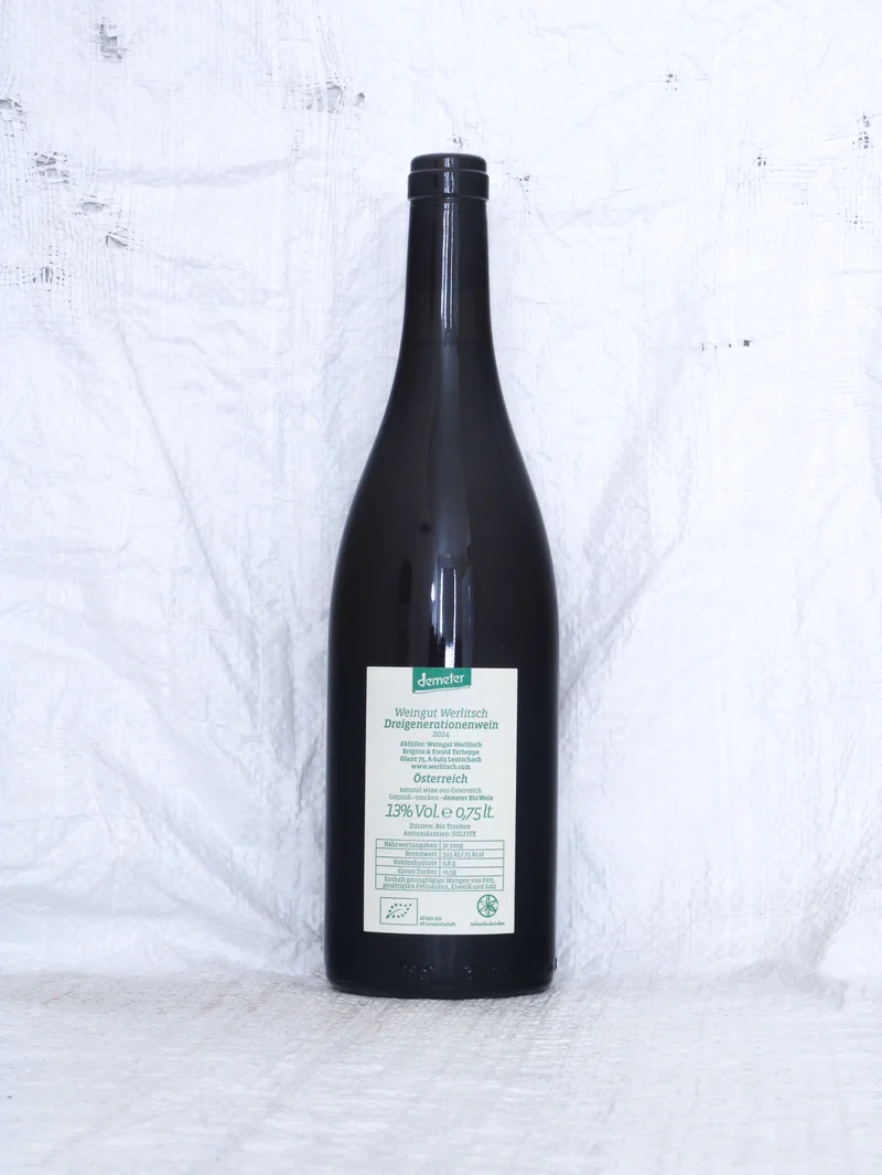 Dreigenerationenwein 2024 0,75L Bio
