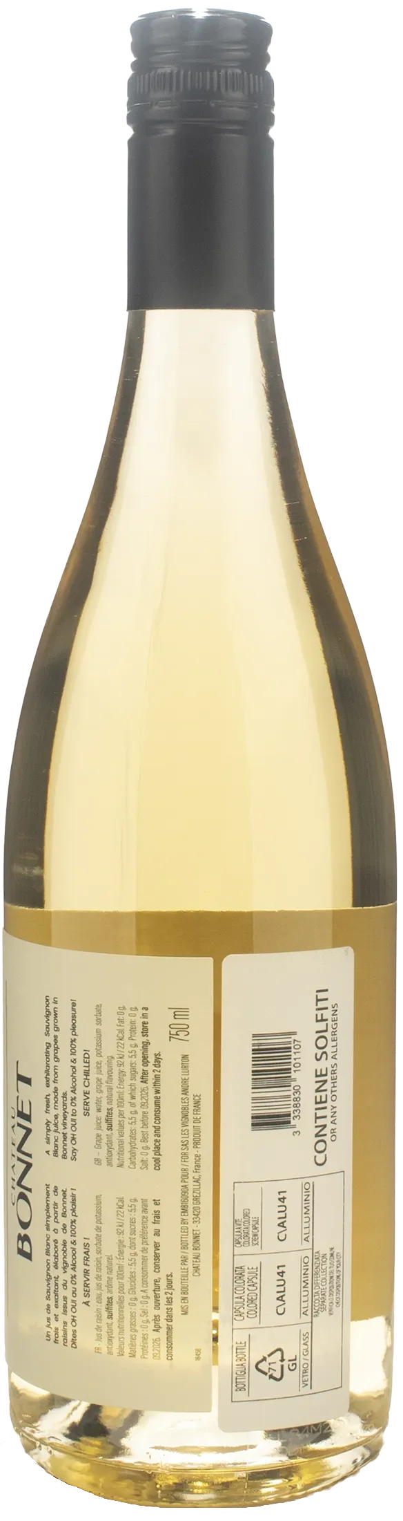 Chateau Bonnet OhOui! Zero Alcol