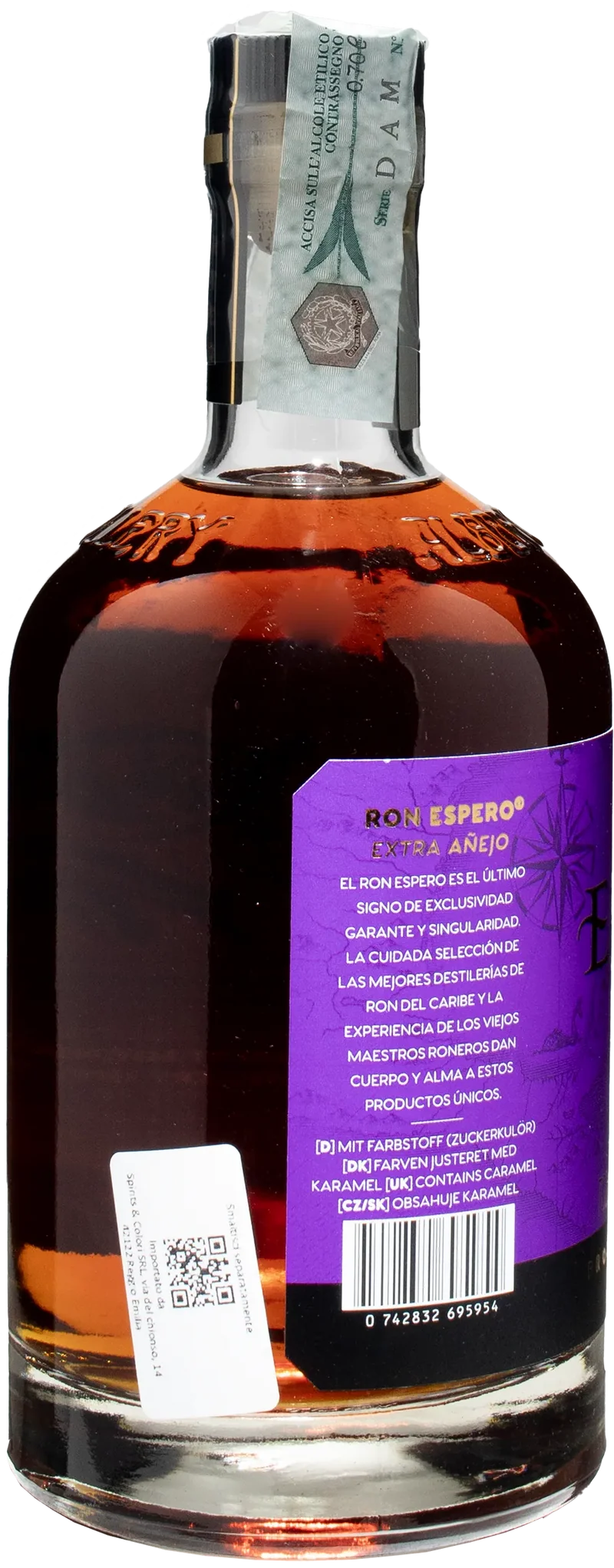 Ron Espero Rum Extra Anejo XO 0.7L