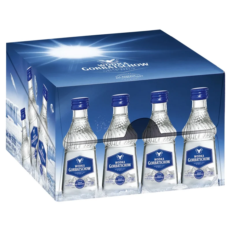 Wodka Gorbatschow 37,5% 20x 0,04 Liter