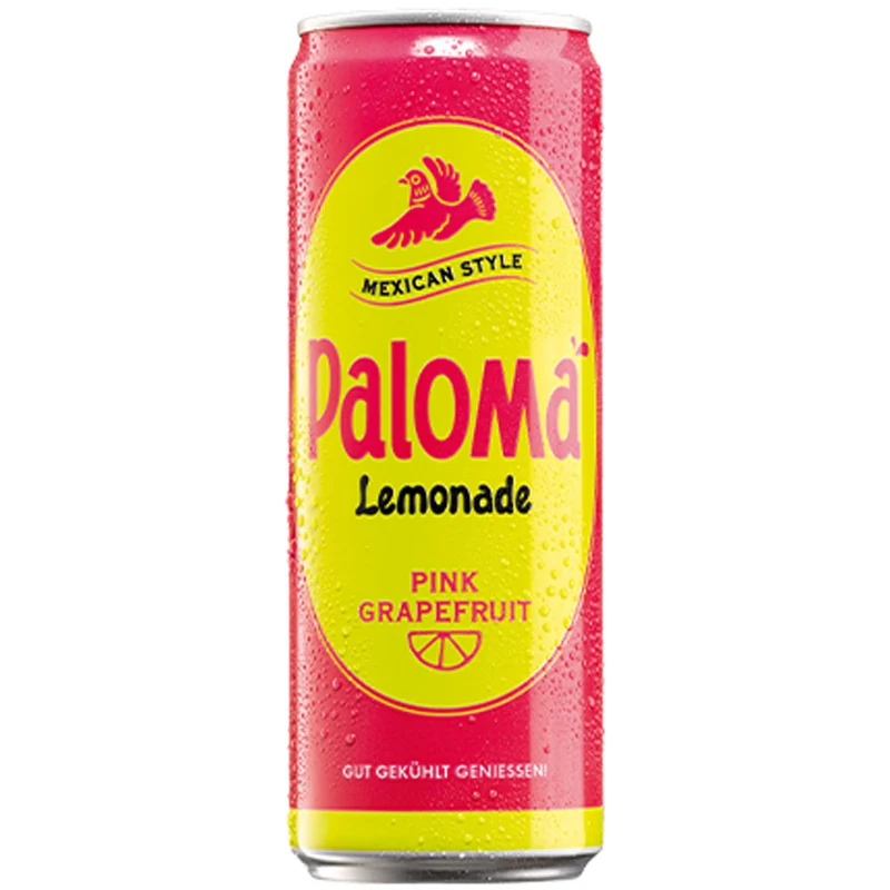 Paloma® Pink Grapefruit Lemonade 12x 0,33 Liter (EINWEG)
