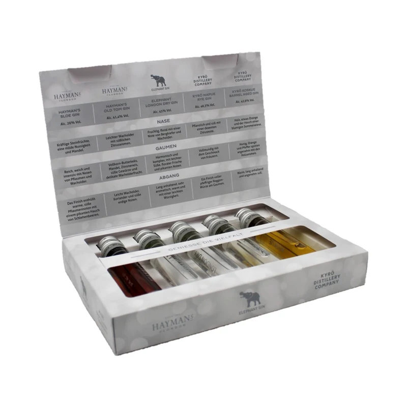 Gin Premium Tasting Set 5 x 50ml