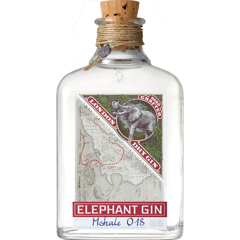 Elephant London Dry Gin 45% 0,7 Liter