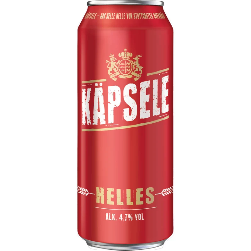 Stuttgarter Hofbräu Käpsele Helles Dose 24x 0,5 Liter (EINWEG)
