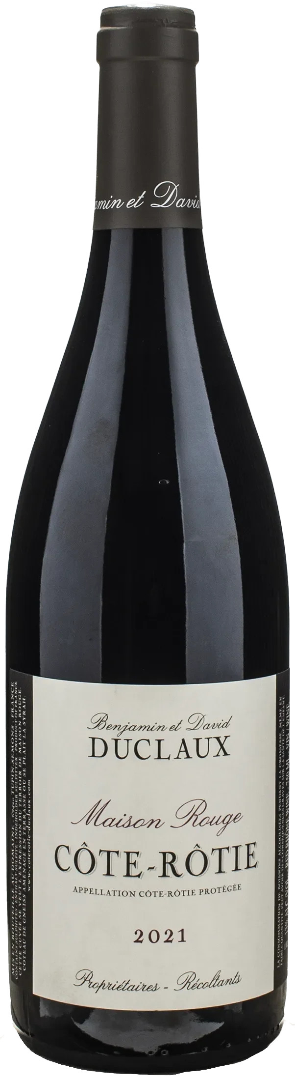 Benjamin et David Duclaux Cote Rotie Maison Rouge 2021