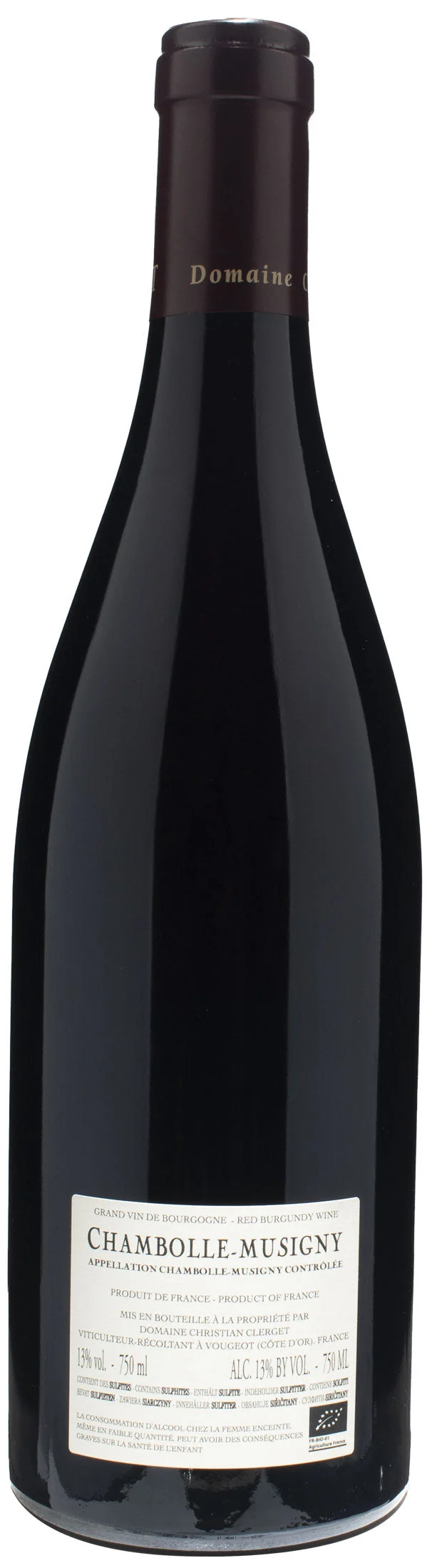 Domaine Clerget Chambolle Musigny 2021