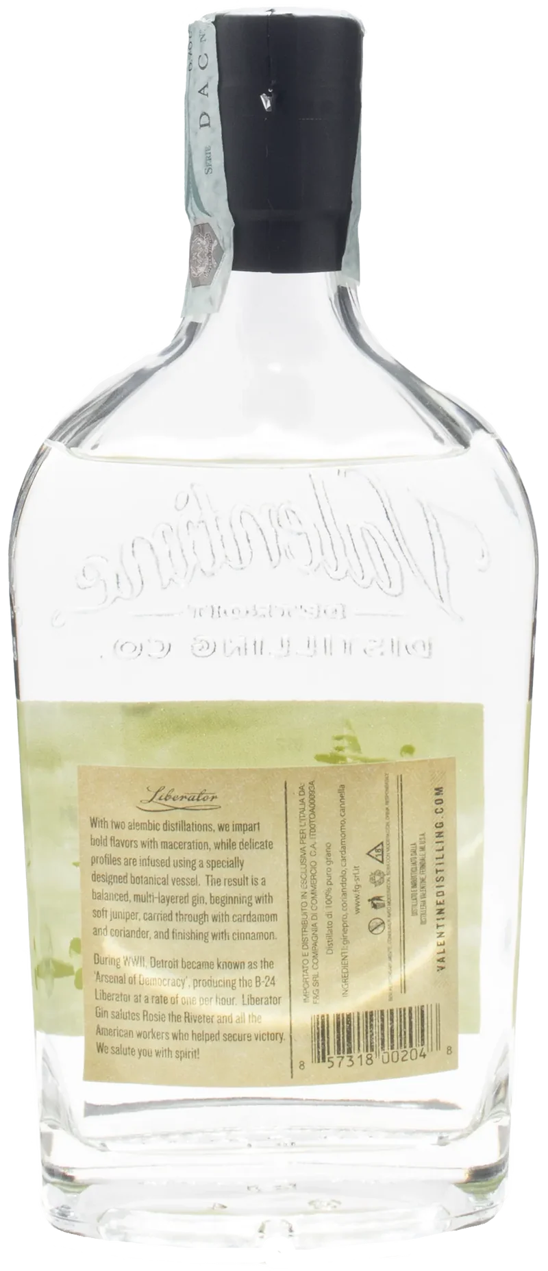 Valentine Distilling Liberator Gin 0.7L