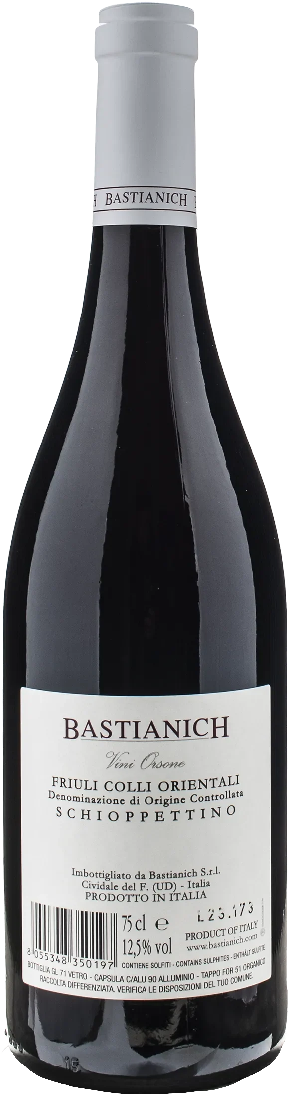 Bastianich Vini Orsone Schioppetino 2022