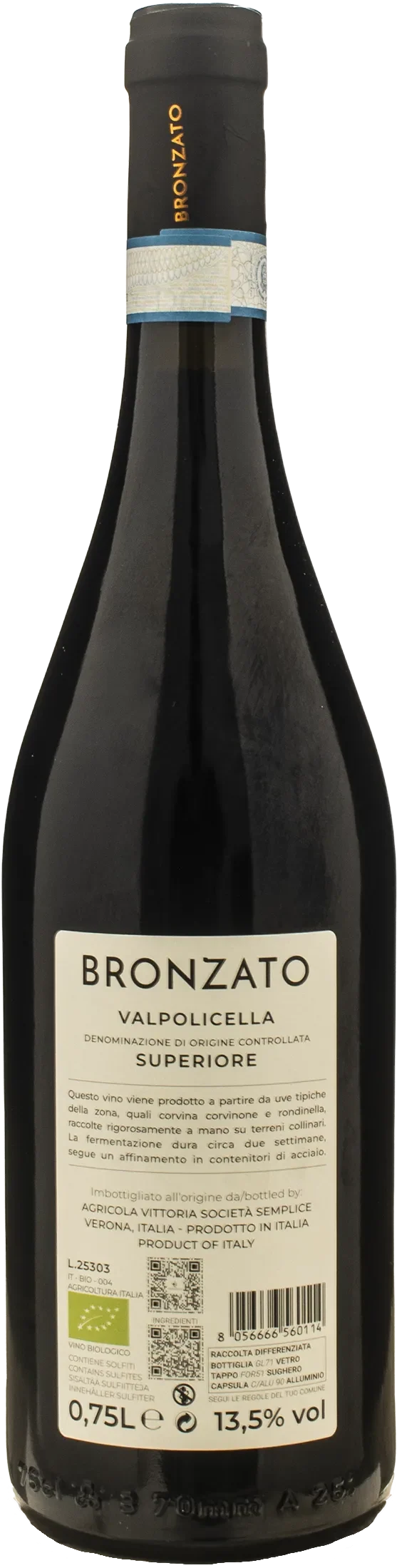 Bronzato Valpolicella Superiore 2023