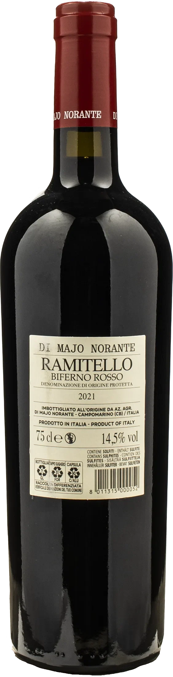 Di Majo Norante Ramitello Biferno Rosso 2021