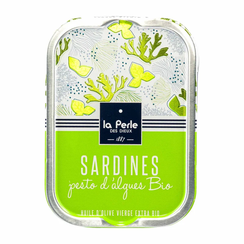 Sardinen mit Algen Pesto