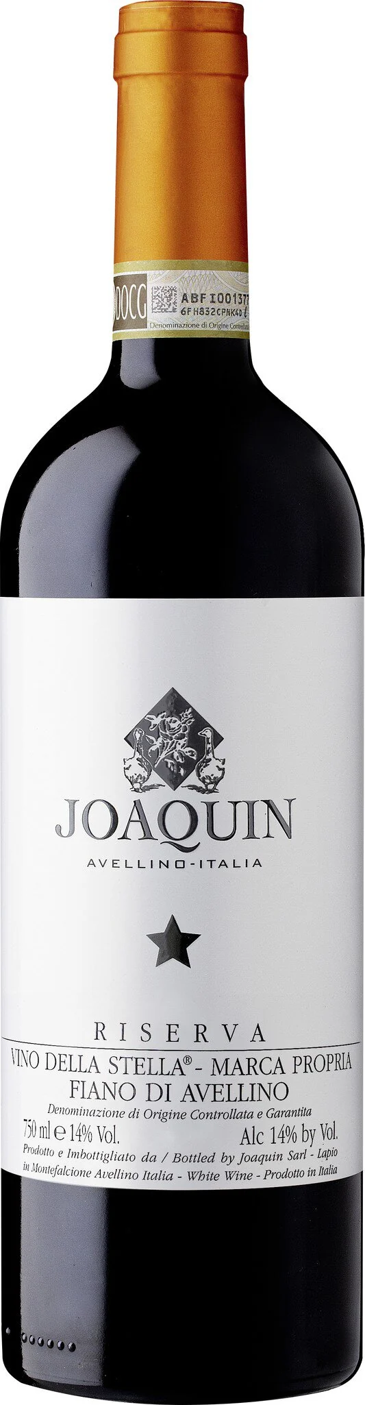 Joaquin Vino della Stella Riserva Fiano di Avellino DOCG