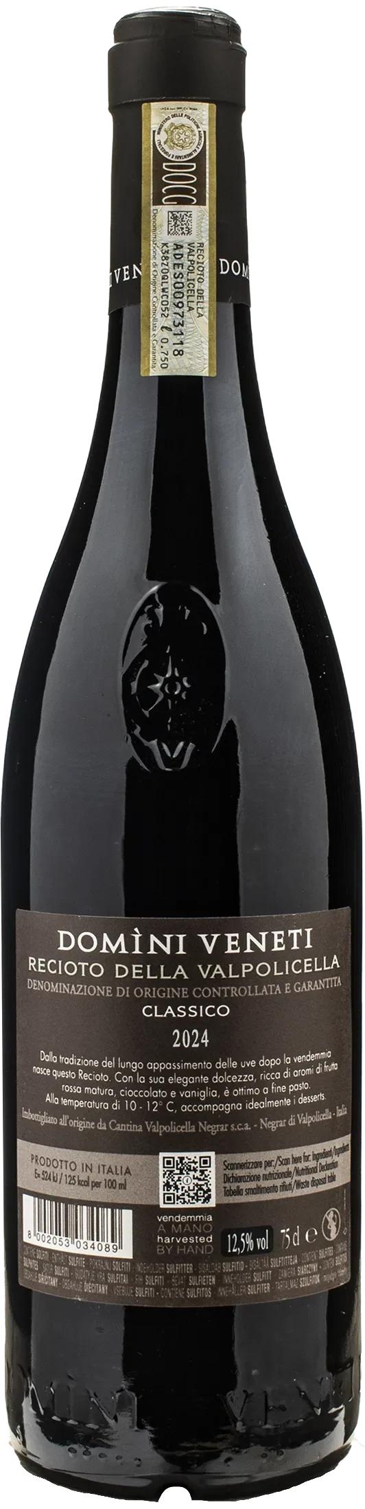 Domini Veneti Recioto della Valpolicella Classico 2024
