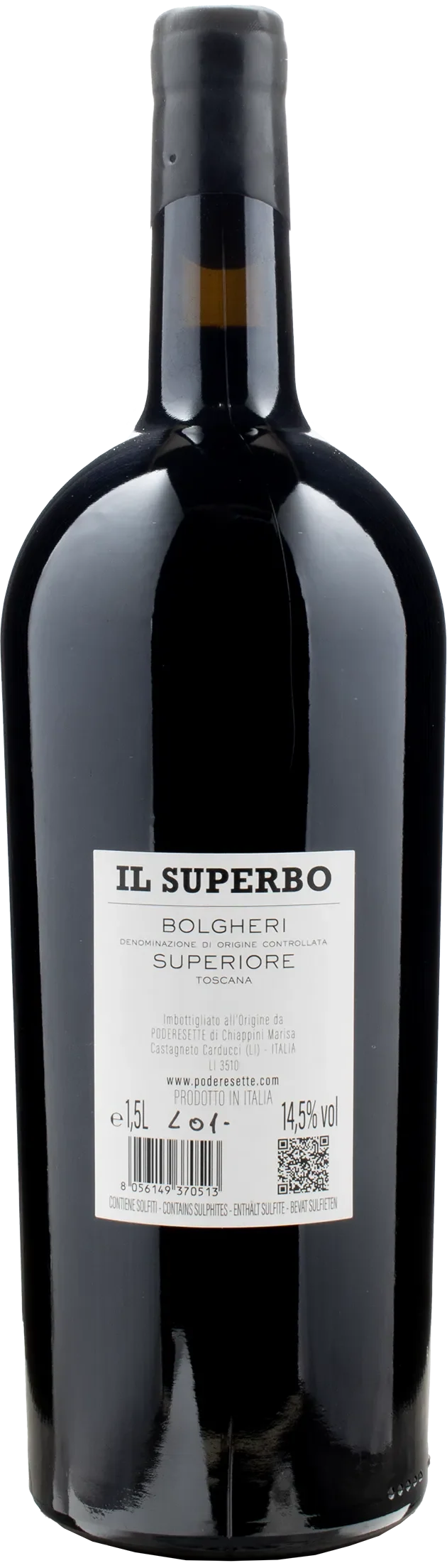 Podere Sette Bolgheri Superiore Superbo Magnum 2020