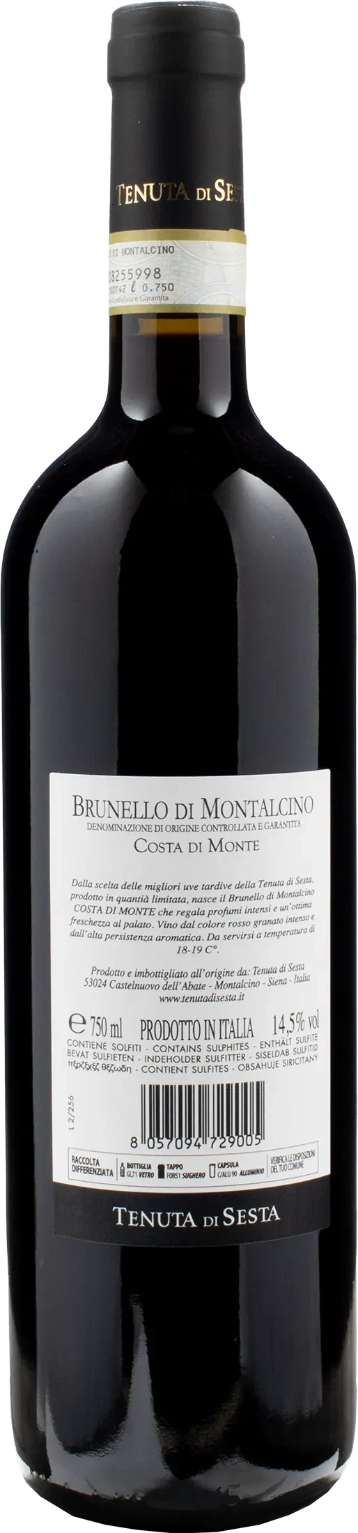 Tenuta di Sesta Brunello di Montalcino Costa di Monte 2019
