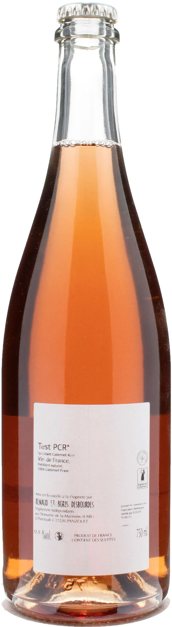 Domaine de la Mariniere Petillant Naturel Test Pcr