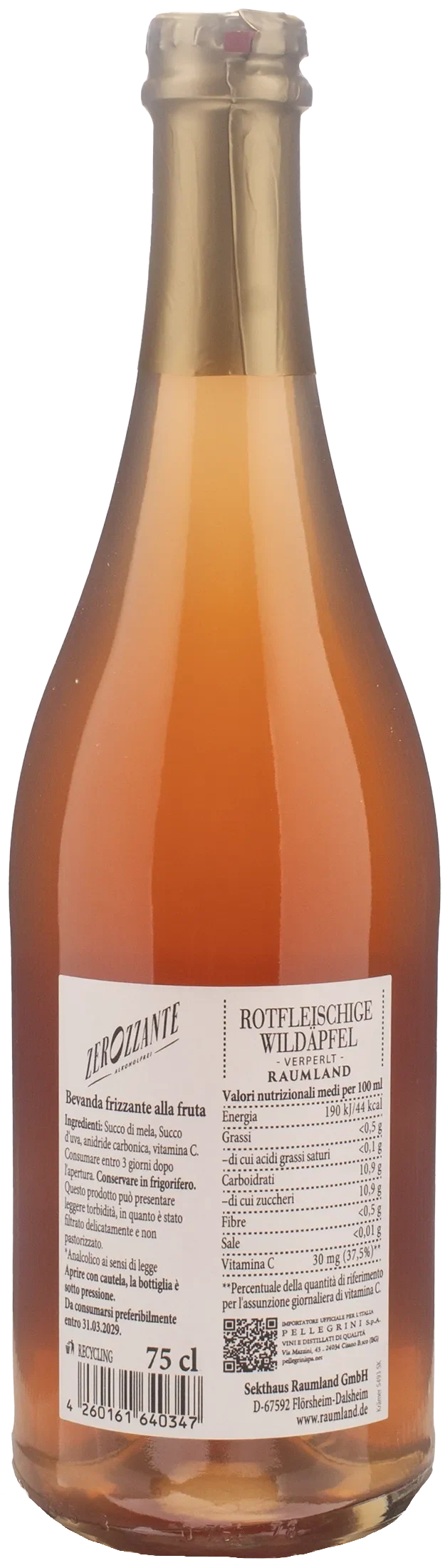 Raumland Zeroazzante Cuvee N3 Zero Alcol