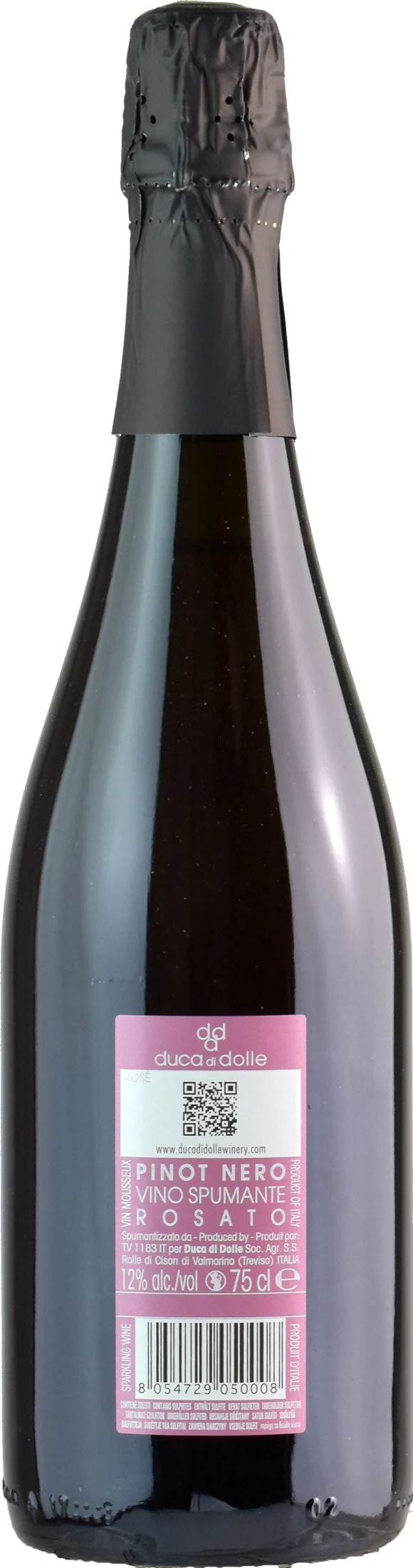Duca di Dolle Spumante Rosato 100% Rosè
