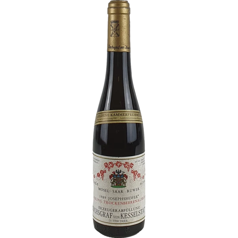 Reichsgraf von Kesselstatt - Josephshöfer Riesling Trockenbeerenauslese Goldkapsel 1989 - 0,375l