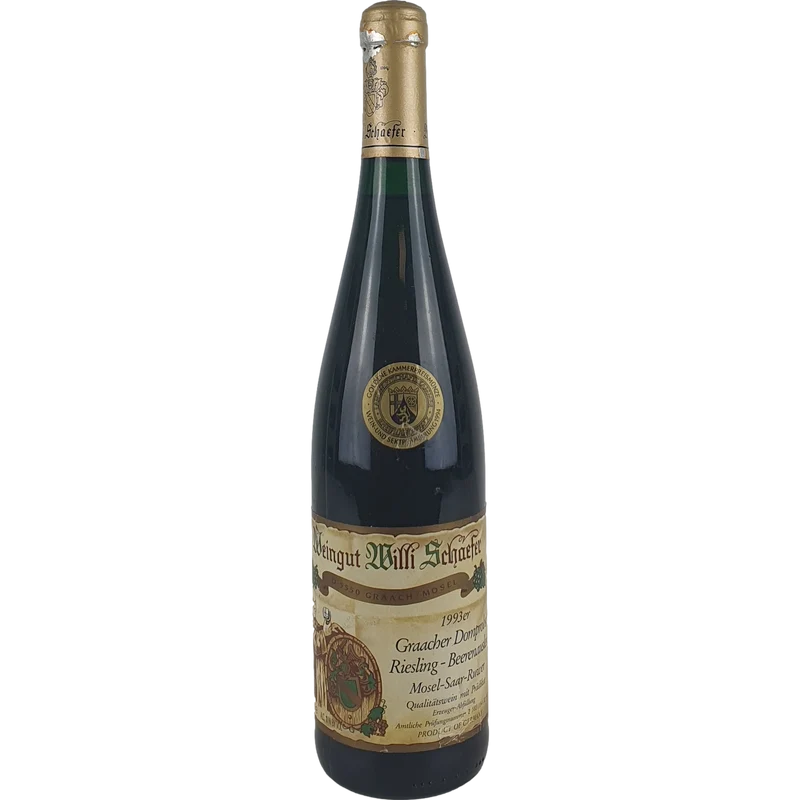 Willi Schaefer - Graacher Domprobst Riesling Beerenauslese Goldkapsel Versteigerung 1993 - 0,75l