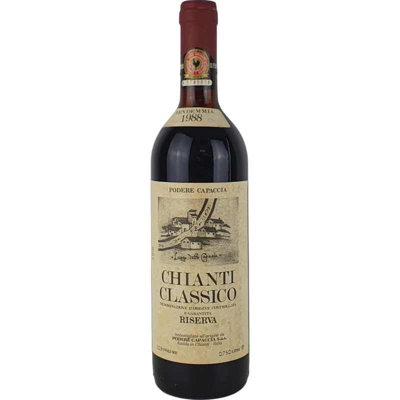 Capaccia Chianti Classico Riserva 1988 - 0,75l
