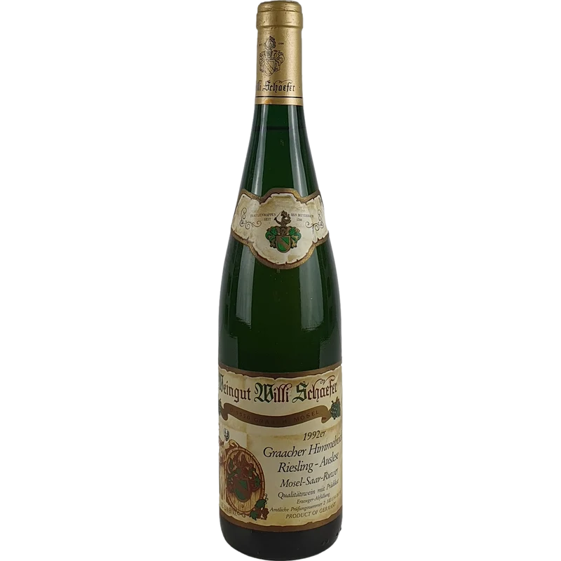 Willi Schaefer - Graacher Himmelreich Riesling Auslese No. 04 Goldkapsel 1992 - 0,75l