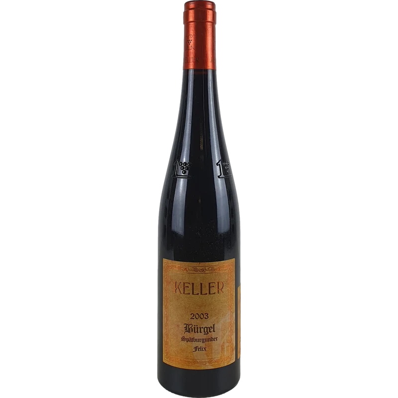 Klaus Peter Keller - Bürgel Spätburgunder Felix Spätburgunder GG - Großes Gewächs 2003 - 0,75l