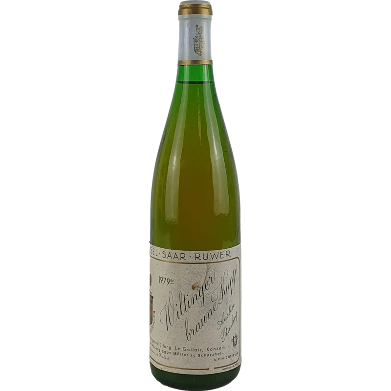 Le Gallais 'Egon Müller zu Scharzhof' - Wiltinger braune Kupp Riesling Auslese 1979 - 0,75l