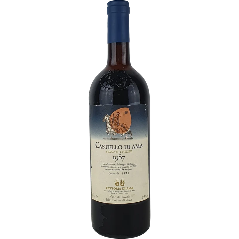 Castello Ama Vigna Chiuso Pinot Nero 1987 - 0,75l