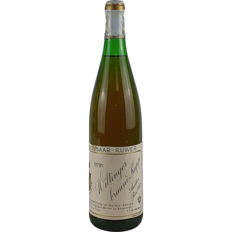Le Gallais 'Egon Müller zu Scharzhof' - Wiltinger braune Kupp Riesling Auslese 1979 - 0,75l