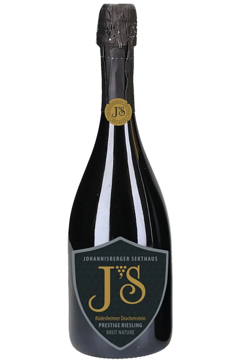 2021 Rüdesheim Drachenstein Riesling Brut Nature Johannisberger Sekthaus Rheingau 0,75l
