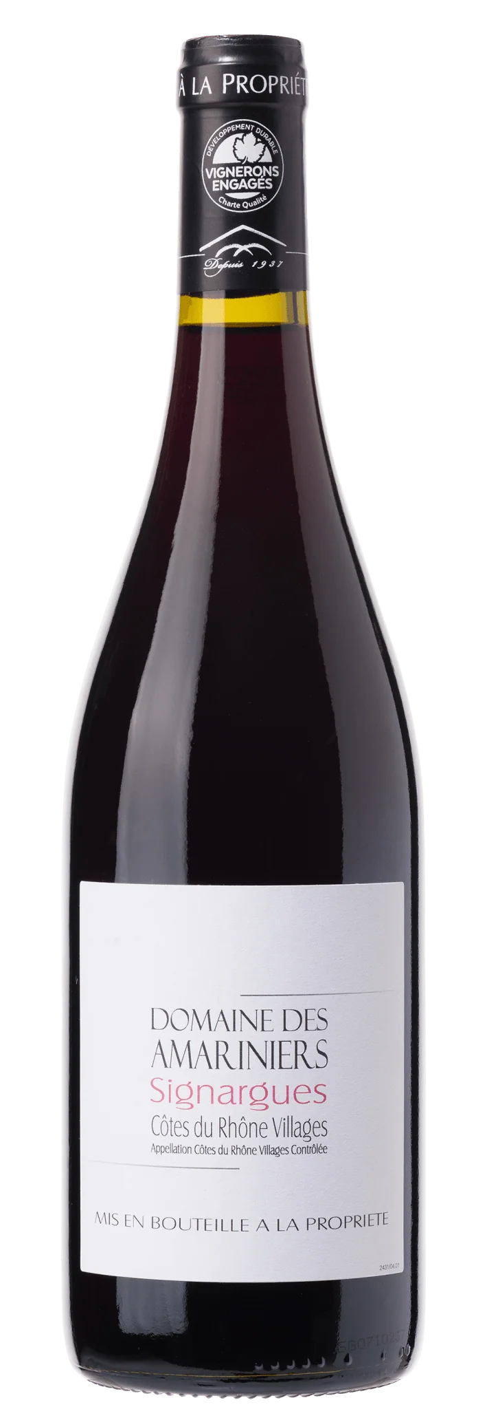 Domaine des Amariniers Côtes du Rhône Villages Signargues