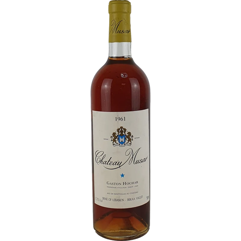 Chateau Musar White 1961 'ex Chateau 2022' - 0,75l