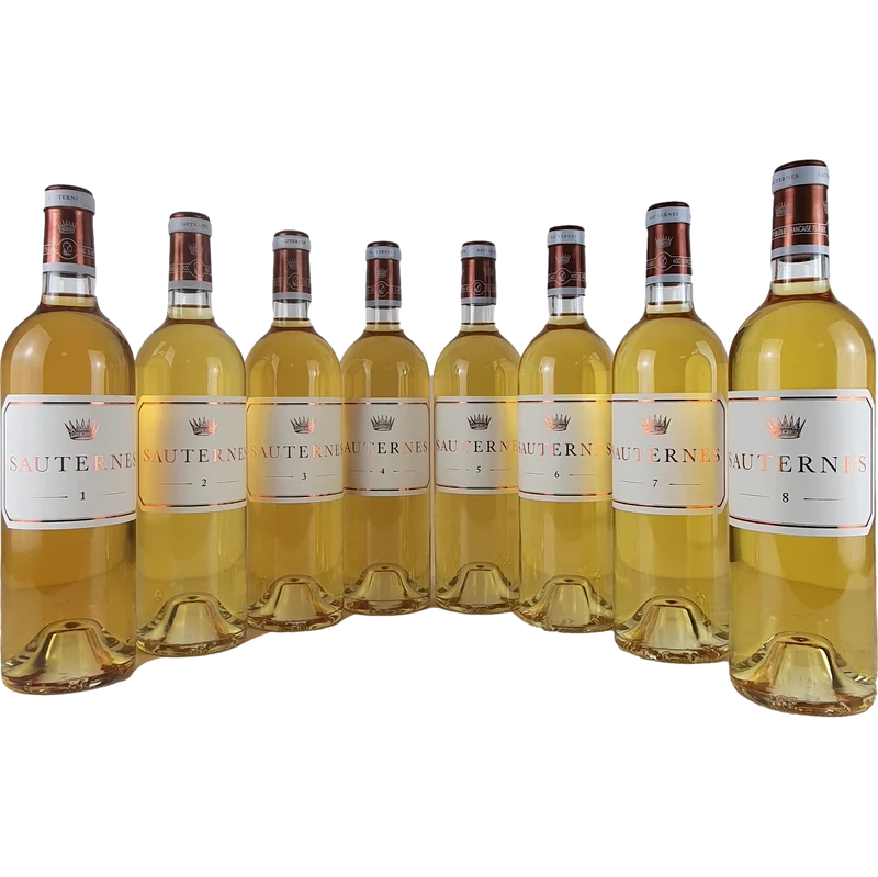 Chateau d'Yquem - Sauternes No. 1-2-3-4-5-6-7-8-9 (release 2014-2022) - 9*0,75l