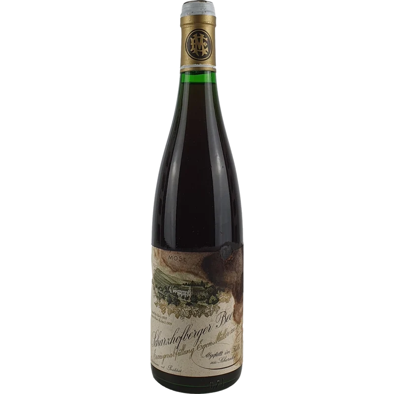 Egon Müller Scharzhof Scharzhofberger Riesling Beerenauslese Goldkapsel (damaged label) 1971 - 0,7l