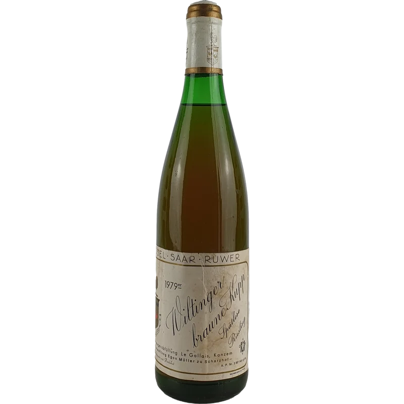 Le Gallais 'Egon Müller zu Scharzhof' Wiltinger braune Kupp Riesling Spätlese 1979 - 0,7l