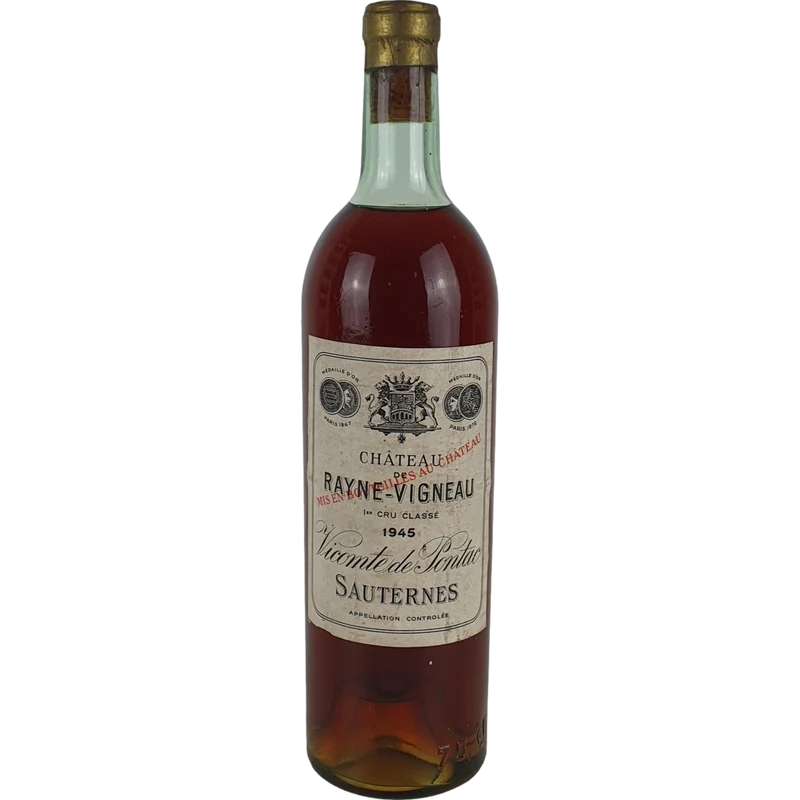 Chateau de Rayne-Vigneau Sauternes 1945 - 0,75l