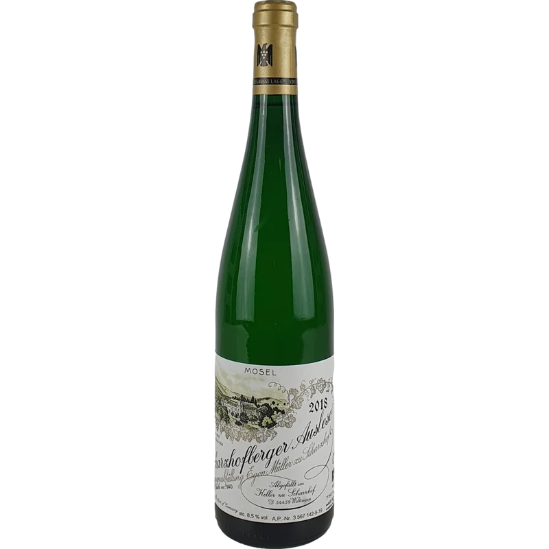 Egon Müller Scharzhof Scharzhofberger Riesling Auslese Goldkapsel 2018 - 0,75l