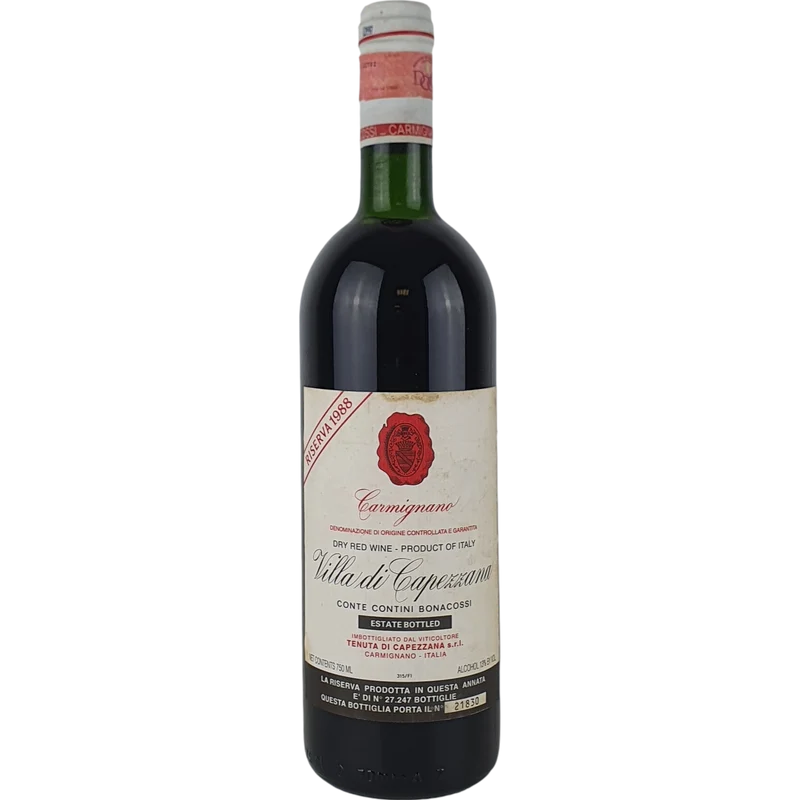 Capezzana Villa Trefiano 1988 - 0,75l