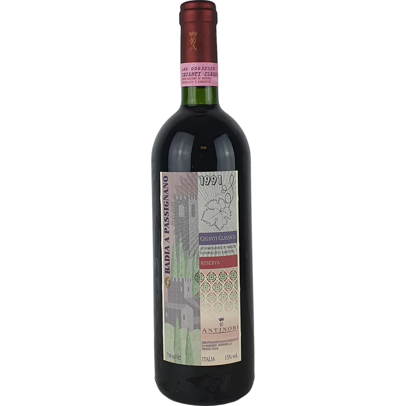 Antinori Badia Passignano 1991 - 0,75l