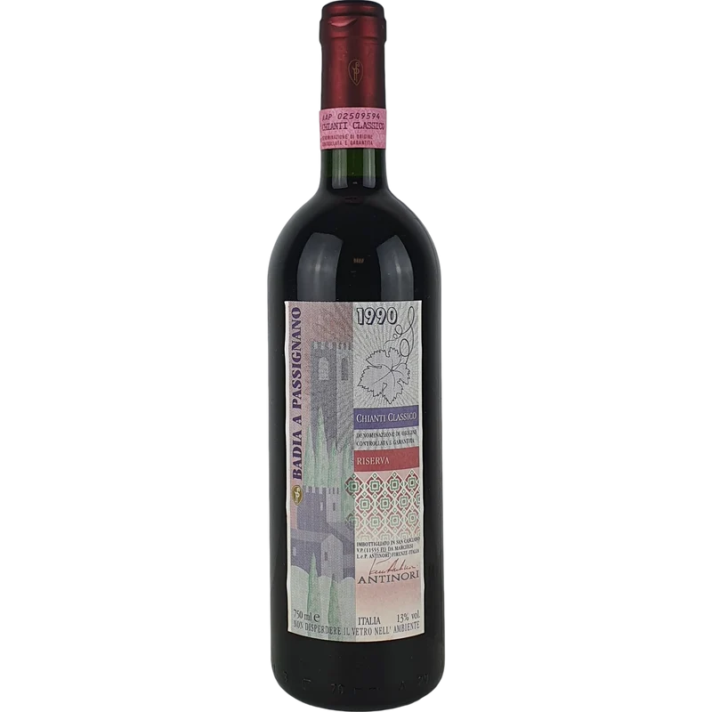 Antinori Badia Passignano Riserva 1990 - 0,75l