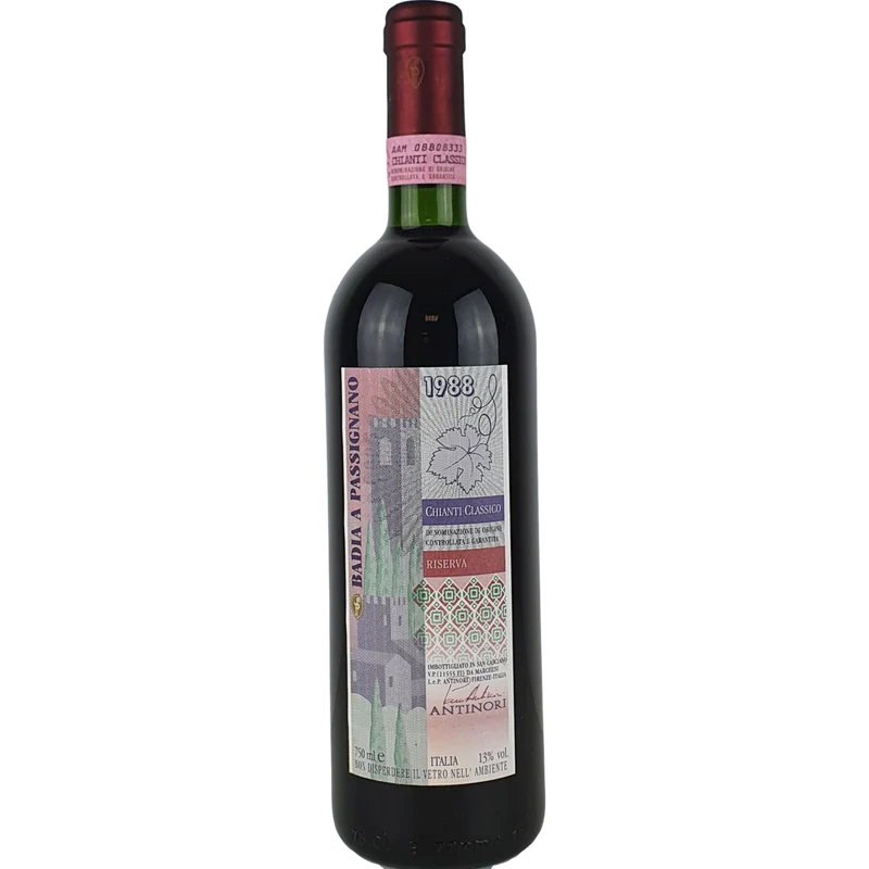 Antinori Badia Passignano 1988 - 0,75l