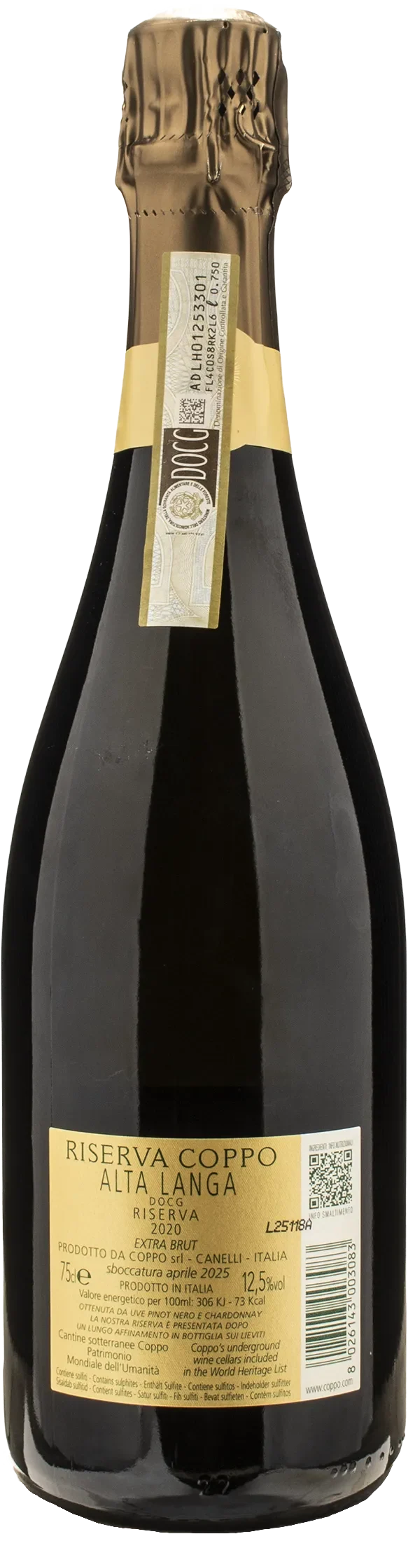 Coppo Alta Langa Riserva Coppo Extra Brut 2020