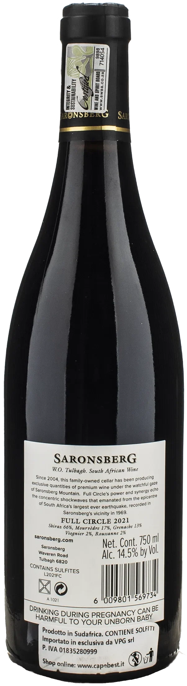 Saronsberg Tulbagh Full Circle 2021