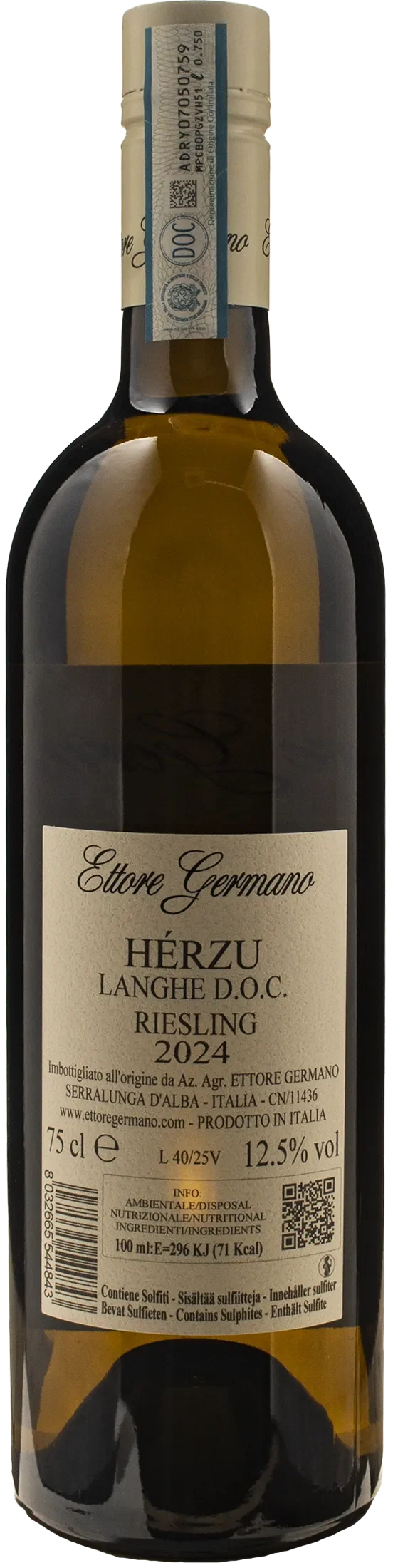 Ettore Germano Langhe Riesling Herzu 2024