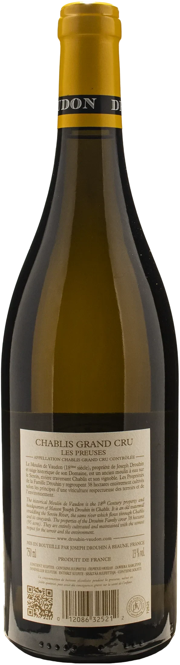Joseph Drouhin Chablis Grand Cru Les Preuses 2022