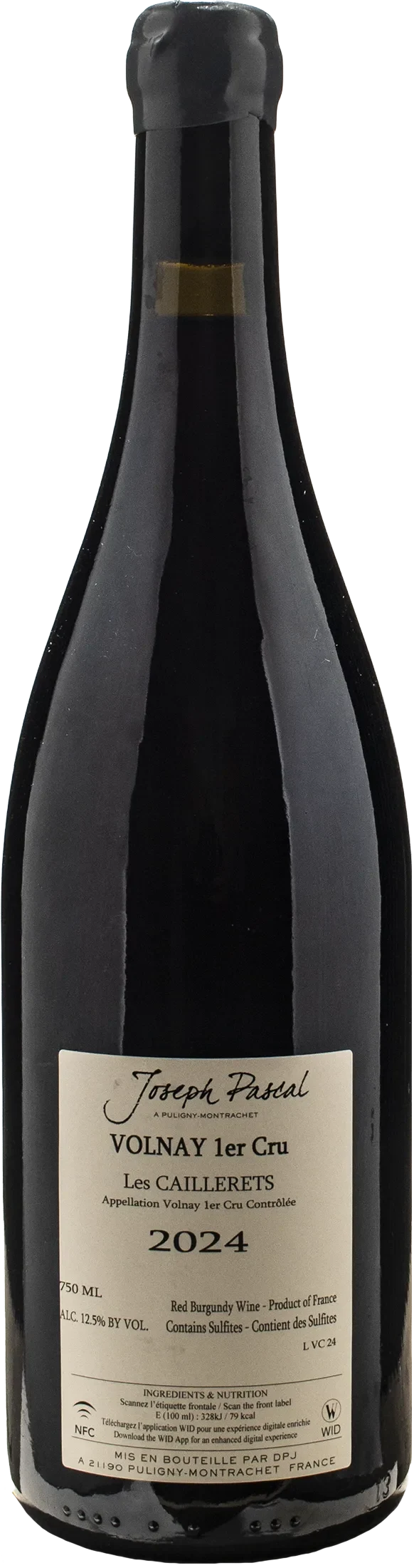 Joseph Pascal Volnay 1er Cru Les Caillerets 2024