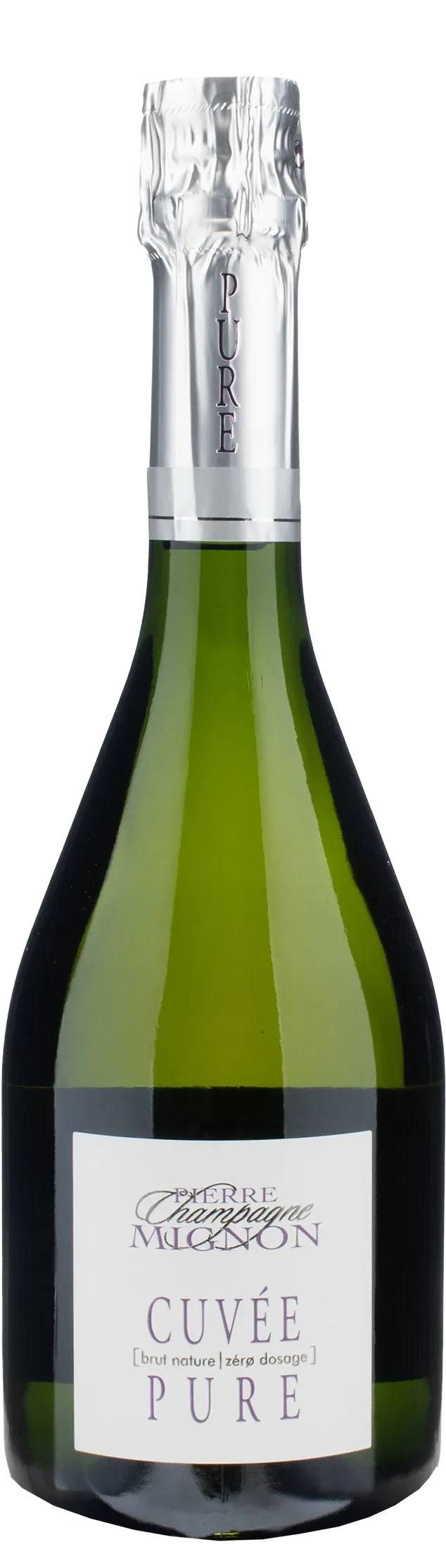 Pierre Mignon Champagne Cuvee Pure Zero Dosage Brut Nature